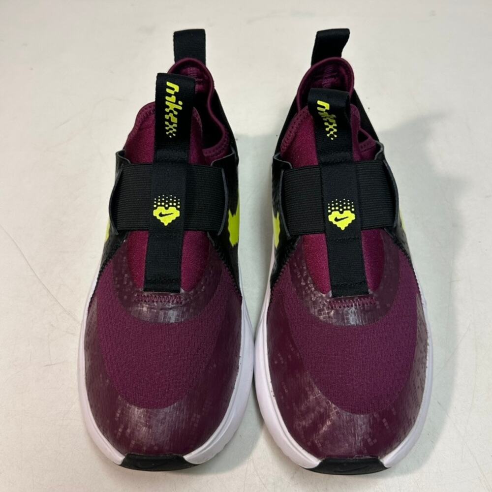 EXCELLENT Nike Flex Plus SE PS 'Sangria Volt' Sneakers Pink M 5.5 / W 7 / EU 38 - Picture 3 of 8